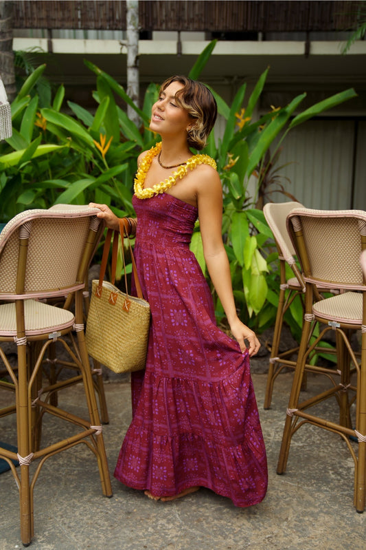 Mango Sunset Maile Dress