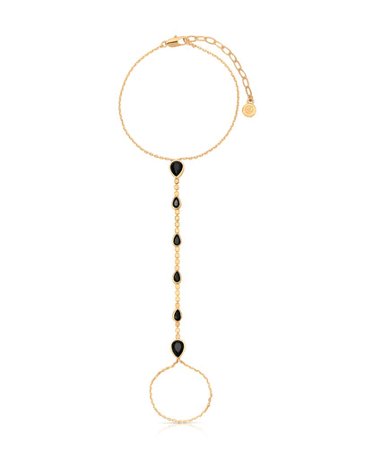 Dripping Crystal Hand Chain