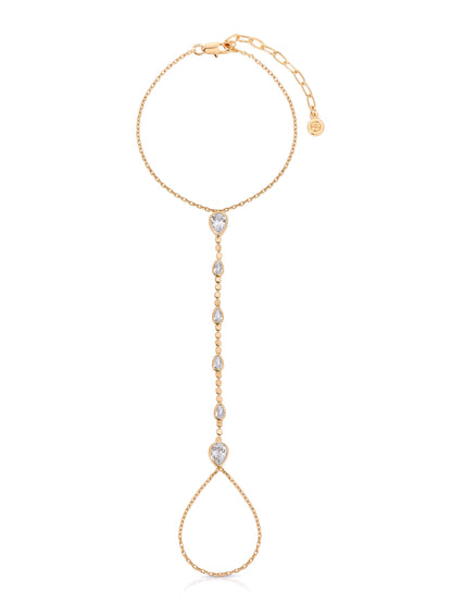 Dripping Crystal Hand Chain