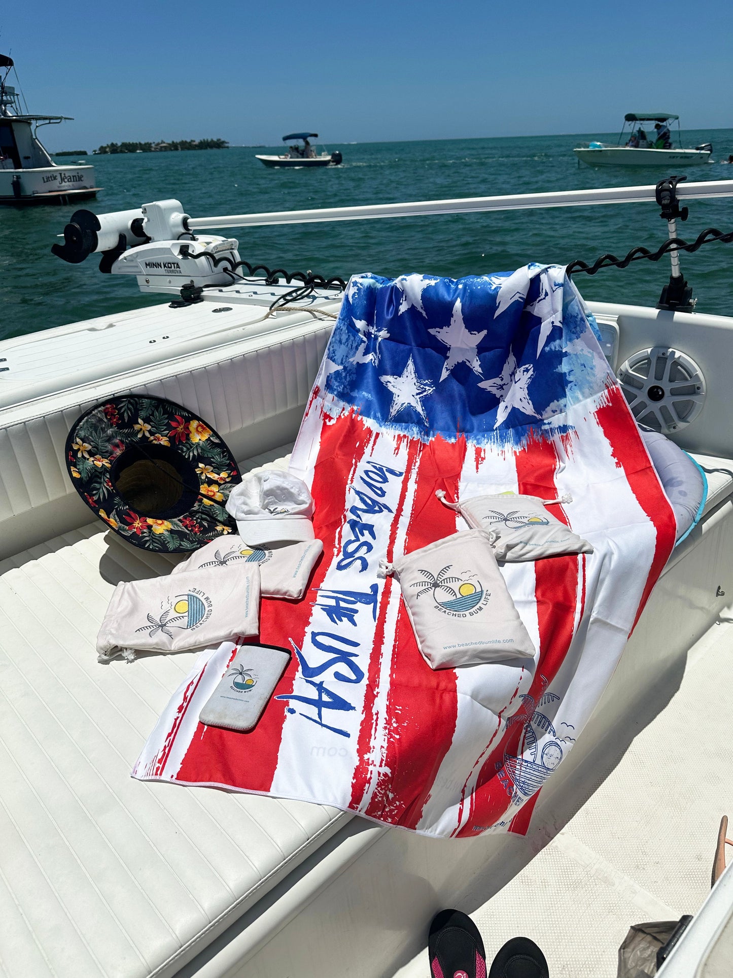 God Bless the USA Towel