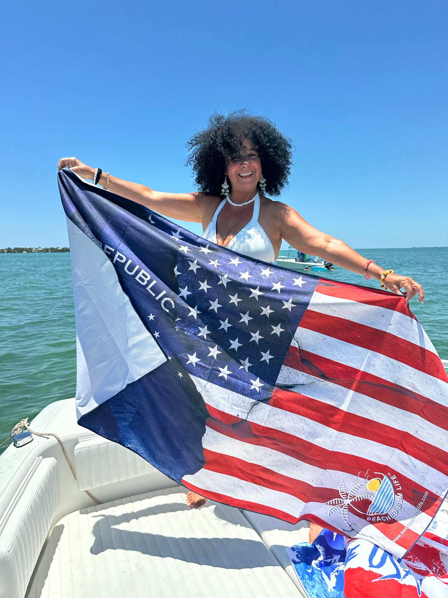 God Bless the USA Towel