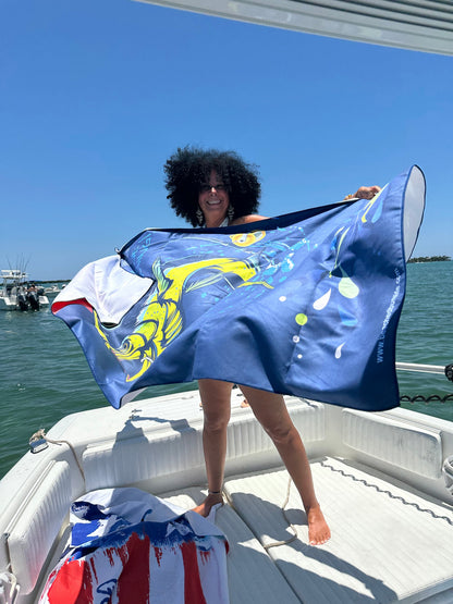 Gone Fishing Towel