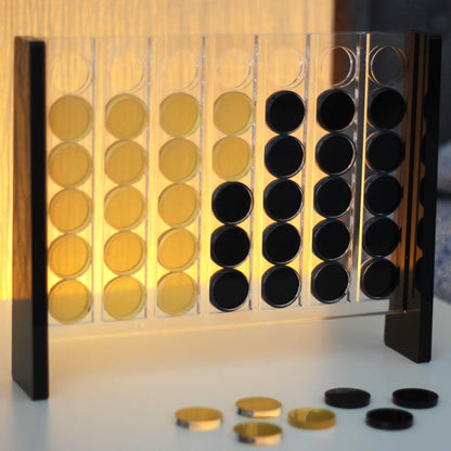 Acrylic Four in a Row Board Game