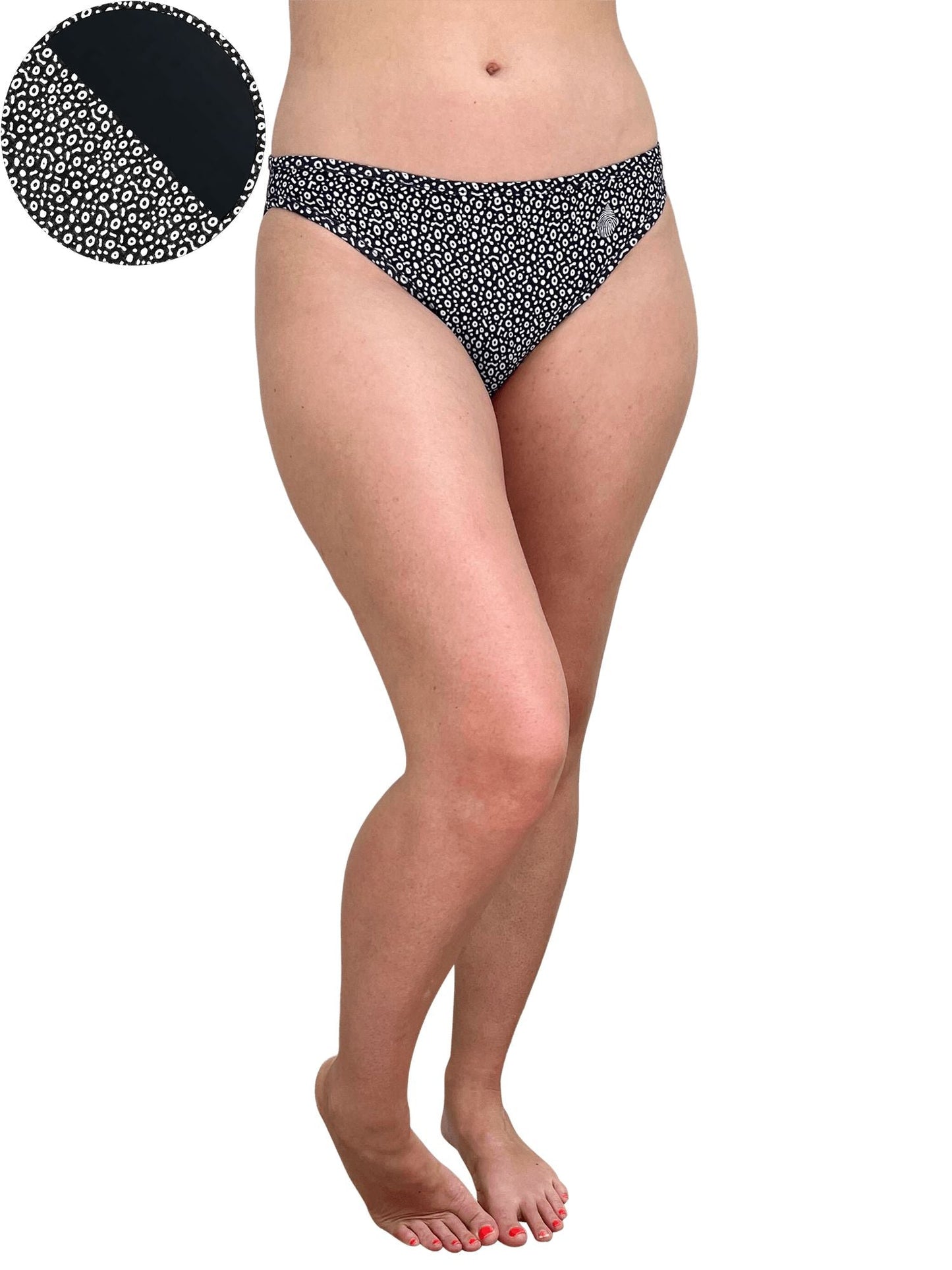 Spotted Eagle Ray Reversible Classic Bikini Bottom