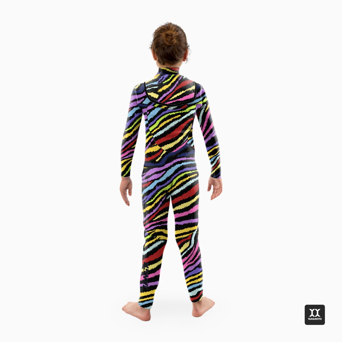 JANGLE RAINBOW ZEBRA Fullsuit Kids 4/3