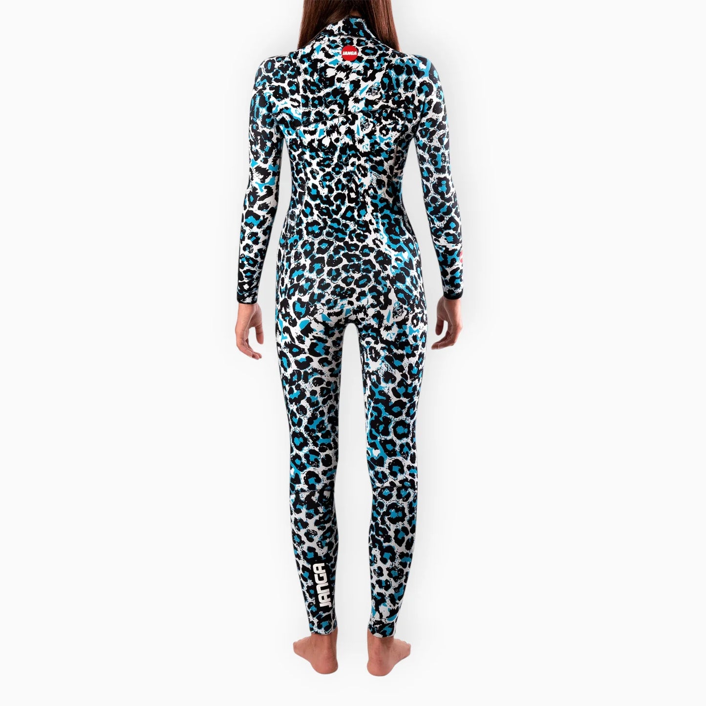 JANGLE Grey Leopard Fullsuit 4/3