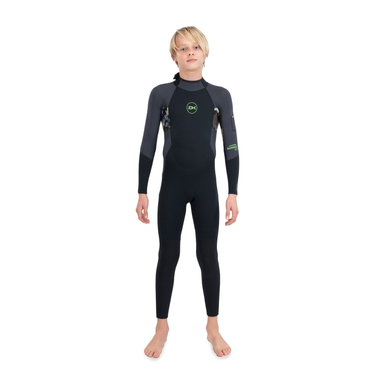 Dakine Kids Ranger Surf Hybrid Back Zip 3/2mm Full Wetsuit