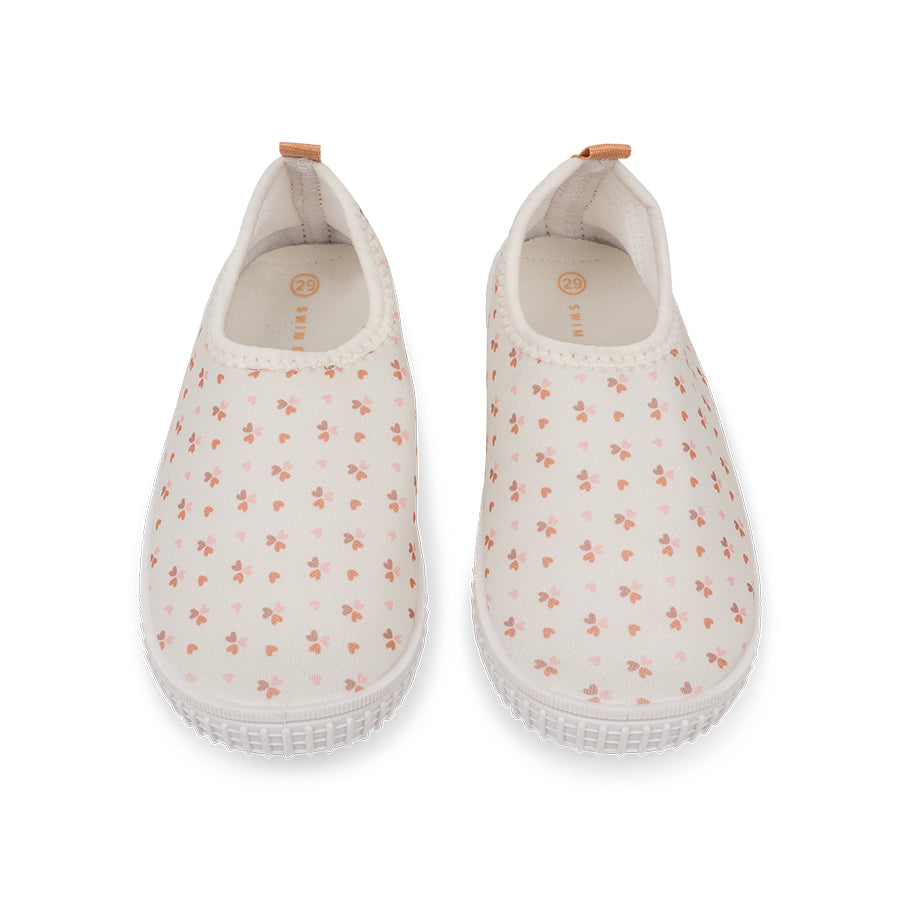 Kids Water Shoes - Old Pink - Cozy Hearts - US 3-12