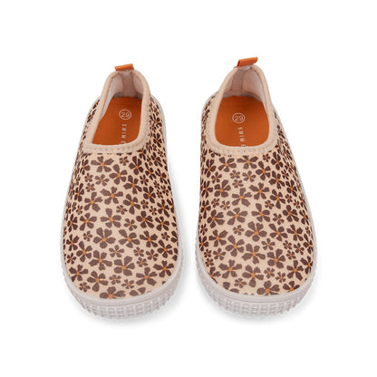 Kids Water Shoes - Orange - Wild Flowers - US 3-29