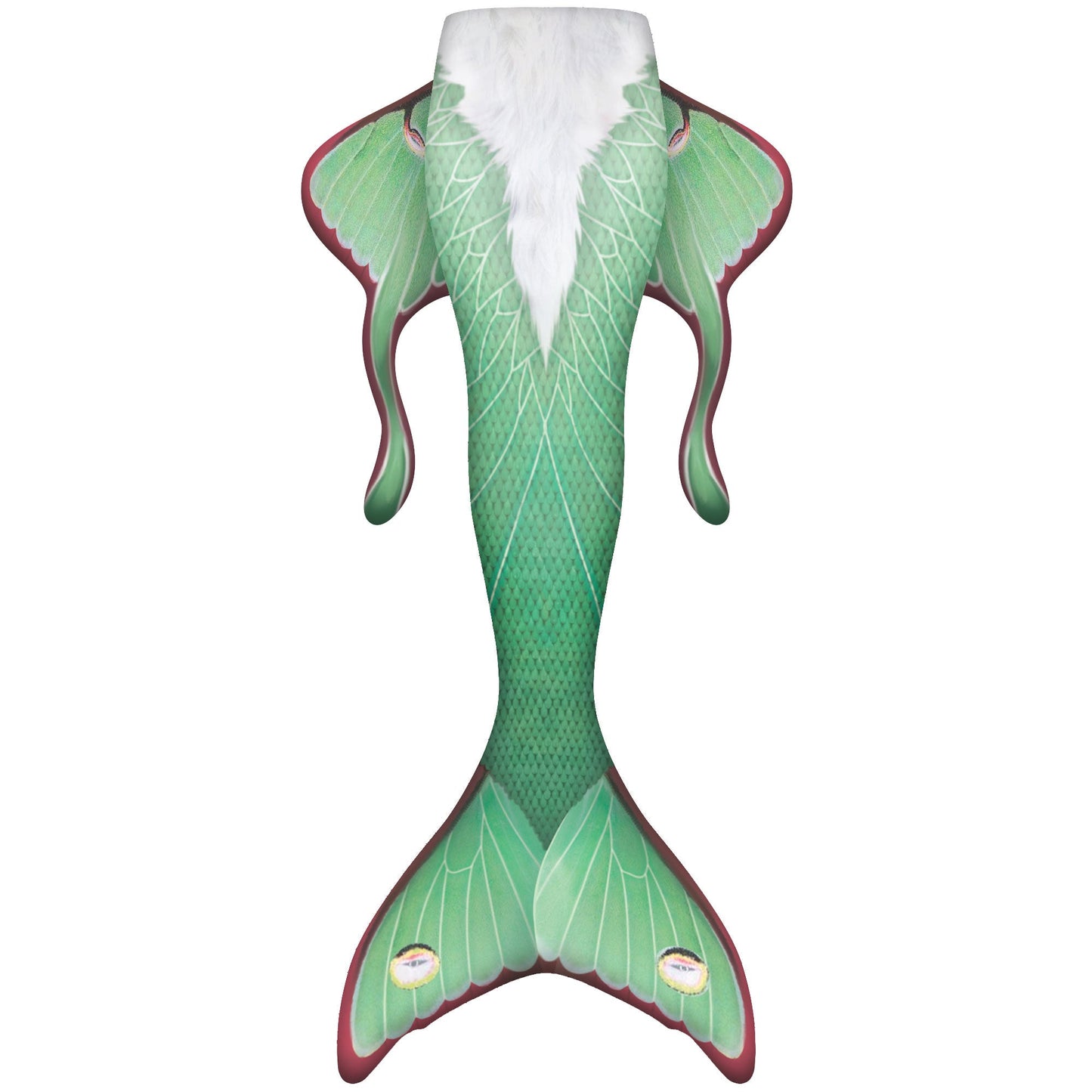 Luna Moth Mermaid tail