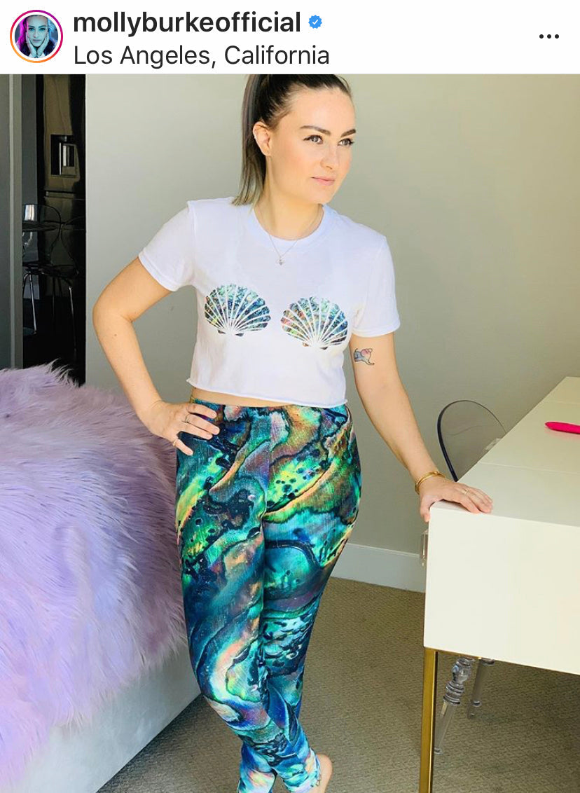 Abalone Mermaid Dive & Snorkel Leggings