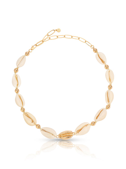 Out to Sea Cowrie Shell Necklace