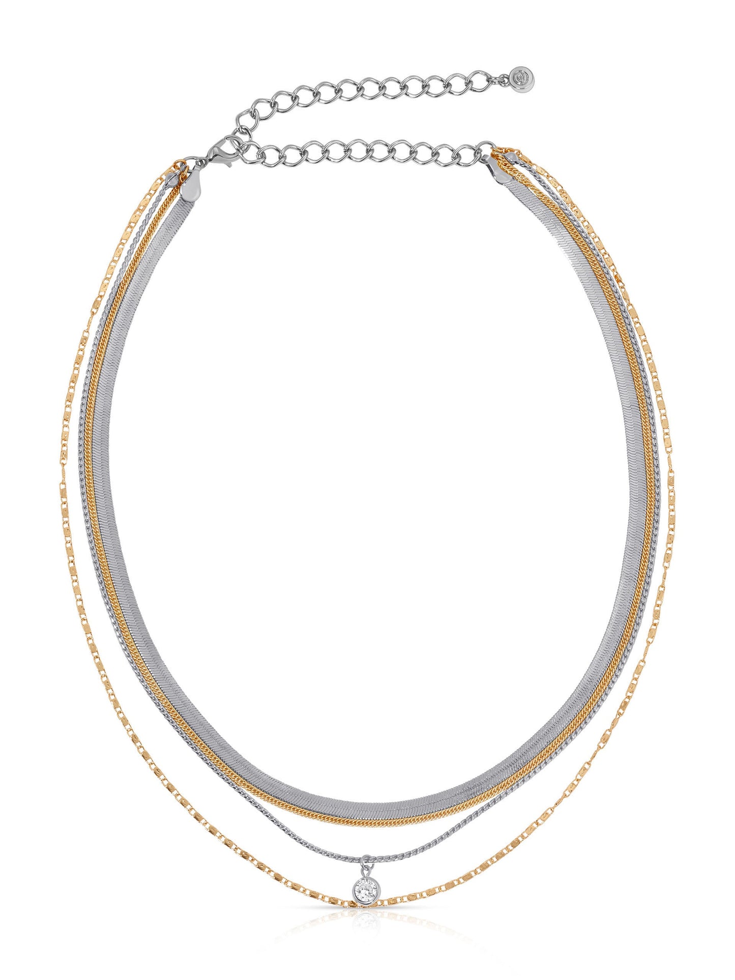 All the Chains Layered Necklace