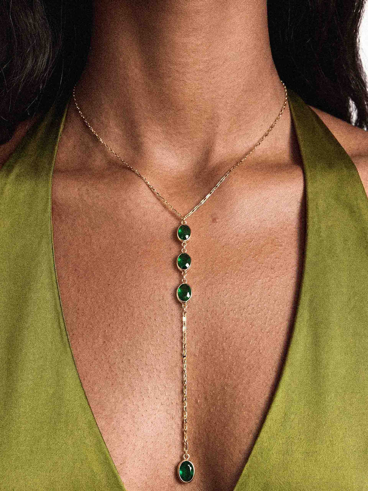 Sparkle Dip Lariat