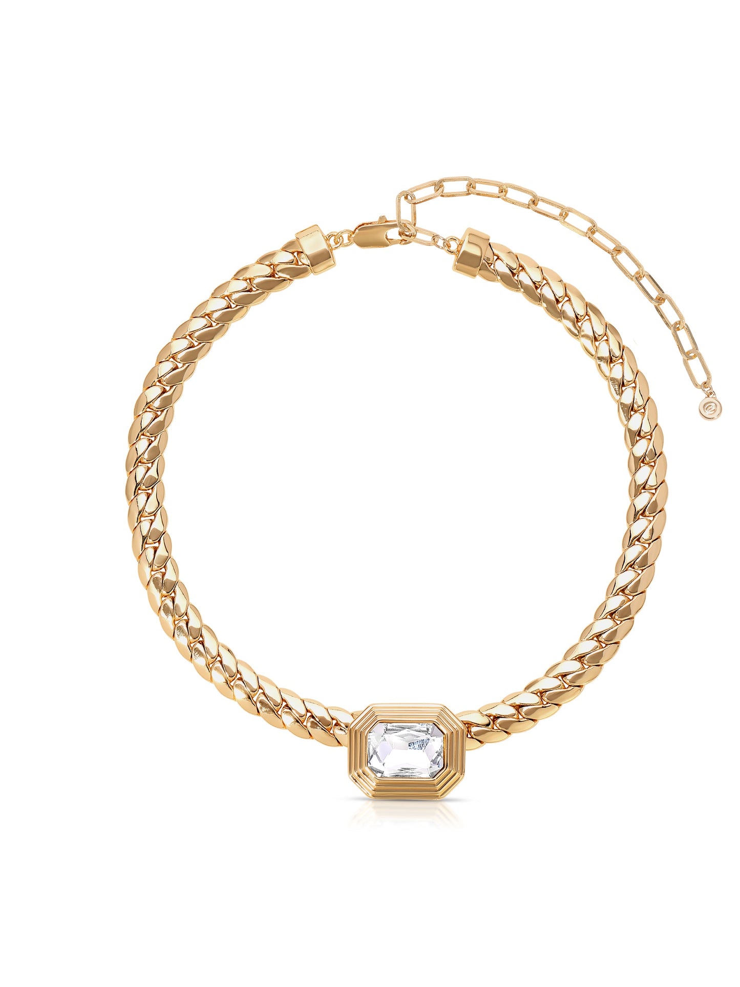 Emerald Deco Necklace