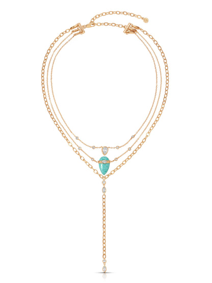 Turquoise Solstice Layered Necklace
