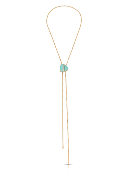 Turquoise Solstice Bolo Necklace