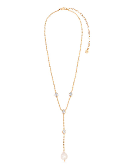Dripping Crystal Lariat