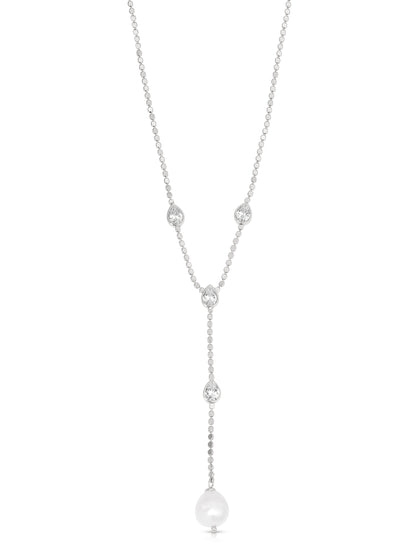 Dripping Crystal Lariat
