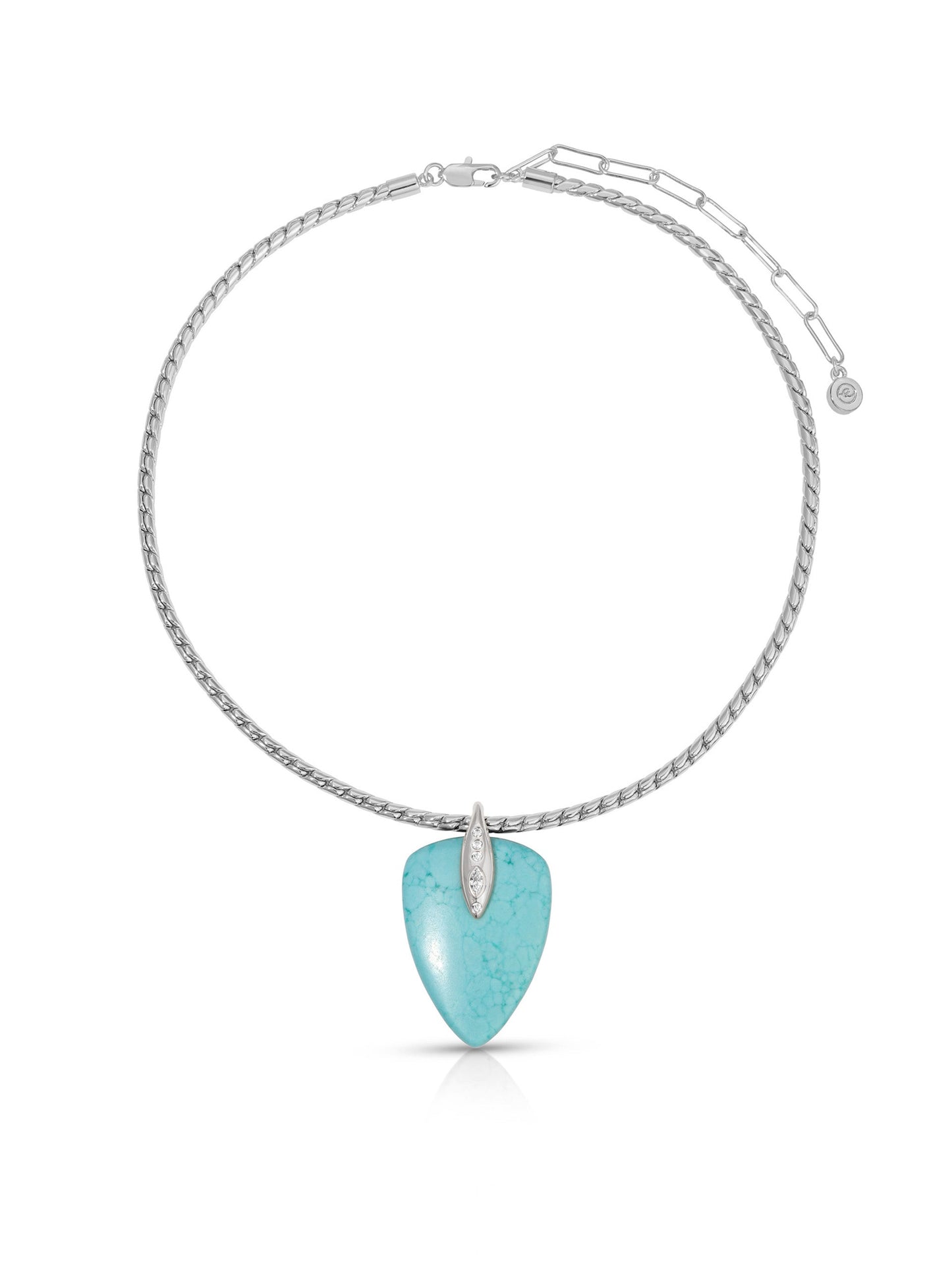 Turquoise Solstice Pendant Choker
