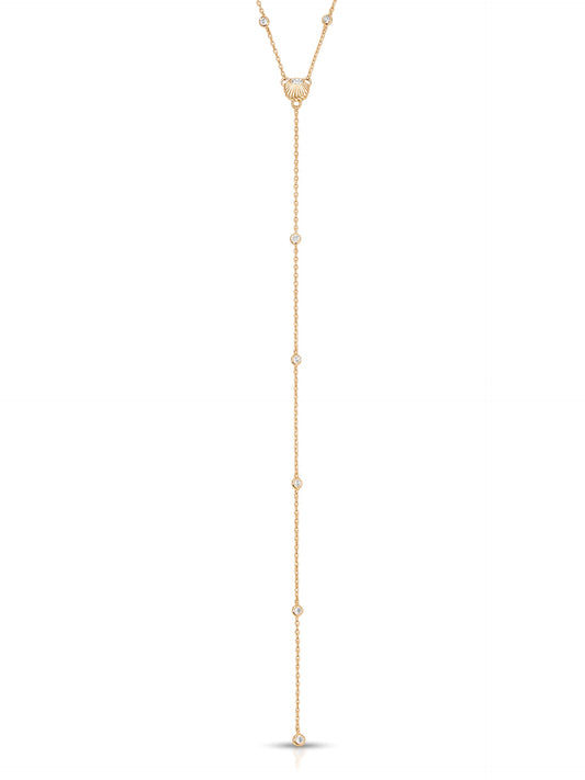 Santorini Shell Lariat