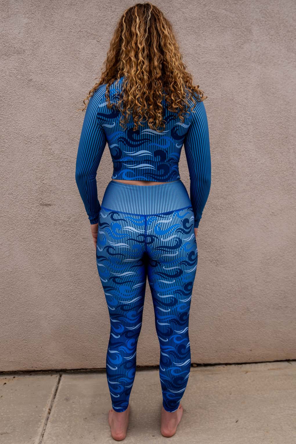 Ocean Camo Dive & Snorkel Leggings