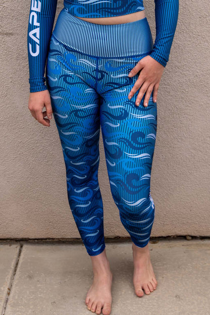 Ocean Camo Yoga & Swim Leggings