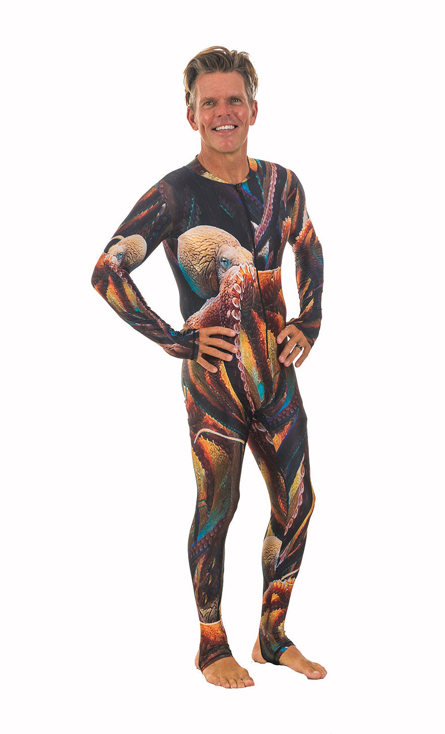 The Kraken - Front Zippered Diveskin (Giant Pacific Octopus)