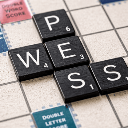 Oversized Wooden Scrabble Wall Game (32”x24”)