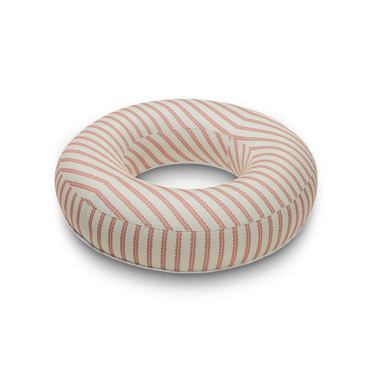 Premium Swim Ring - Red/Beige - Saint Tropez - Ø 47.2 in