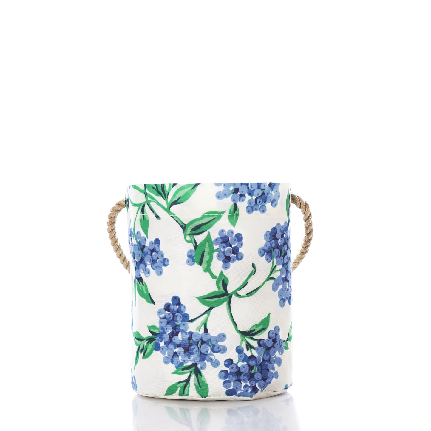 Blueberry Print Bucket Bag