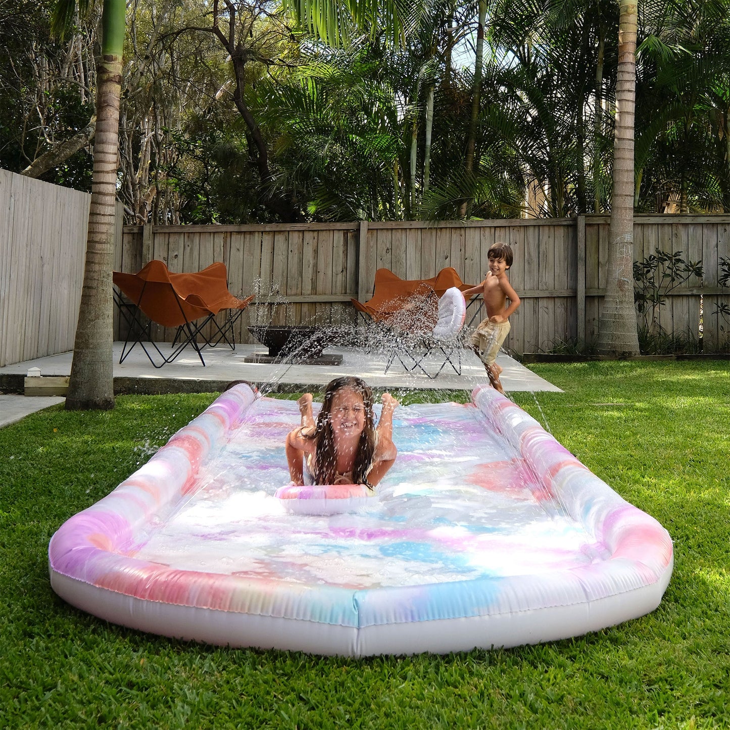 Slip, Slide and Body Board Set - Tie Dye