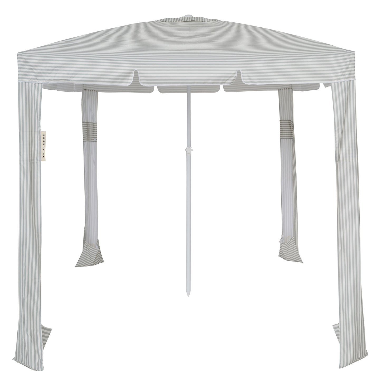 Beach Cabana - Sea Sage Stripe