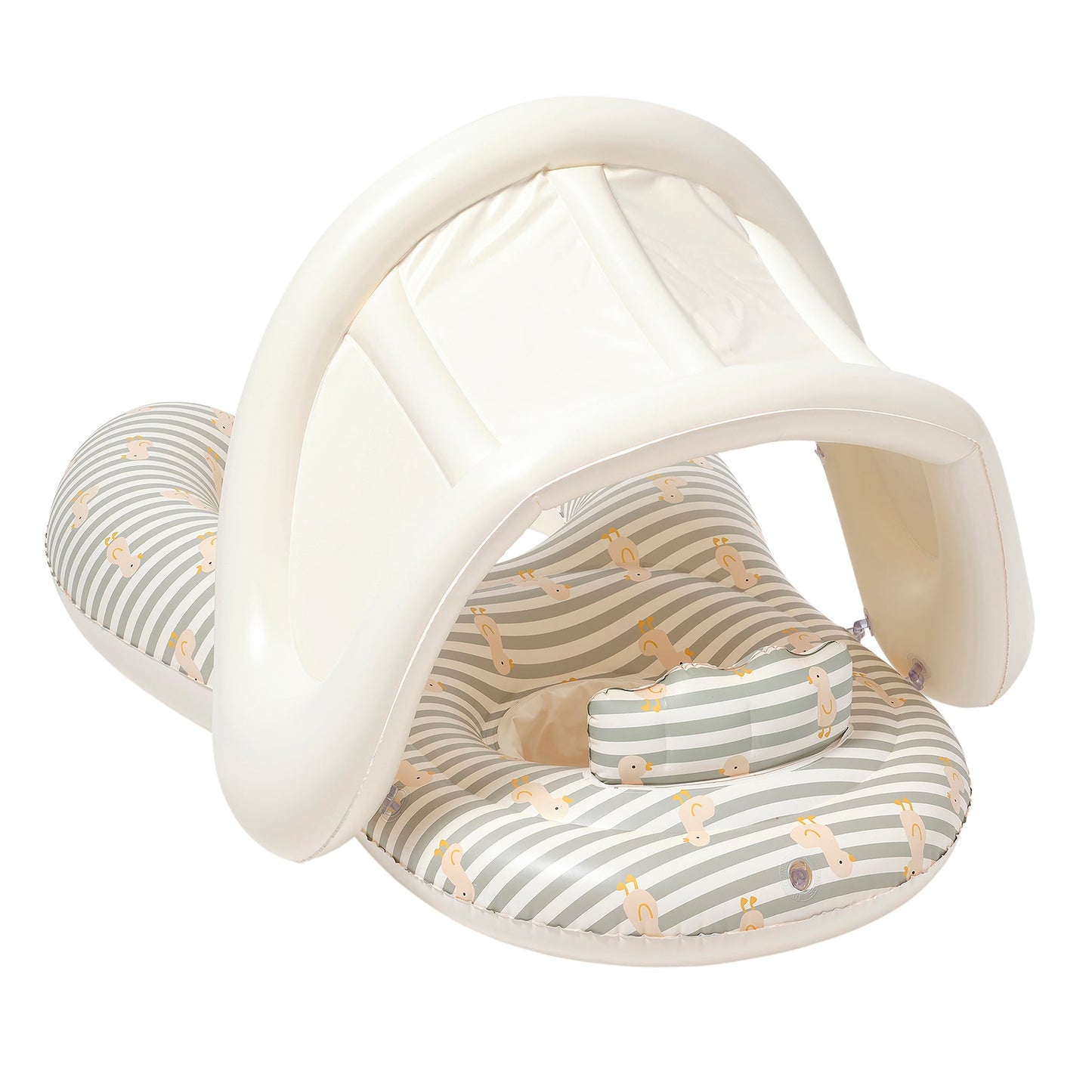 Float Together Baby Seat - Duck Sage Stripe