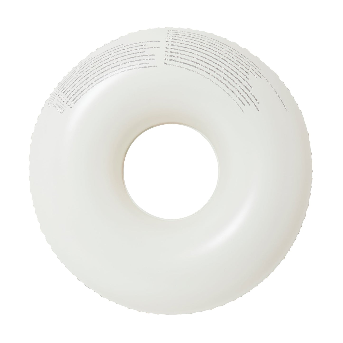 Tube Pool Ring - The Vacay Soft Olive Stripe