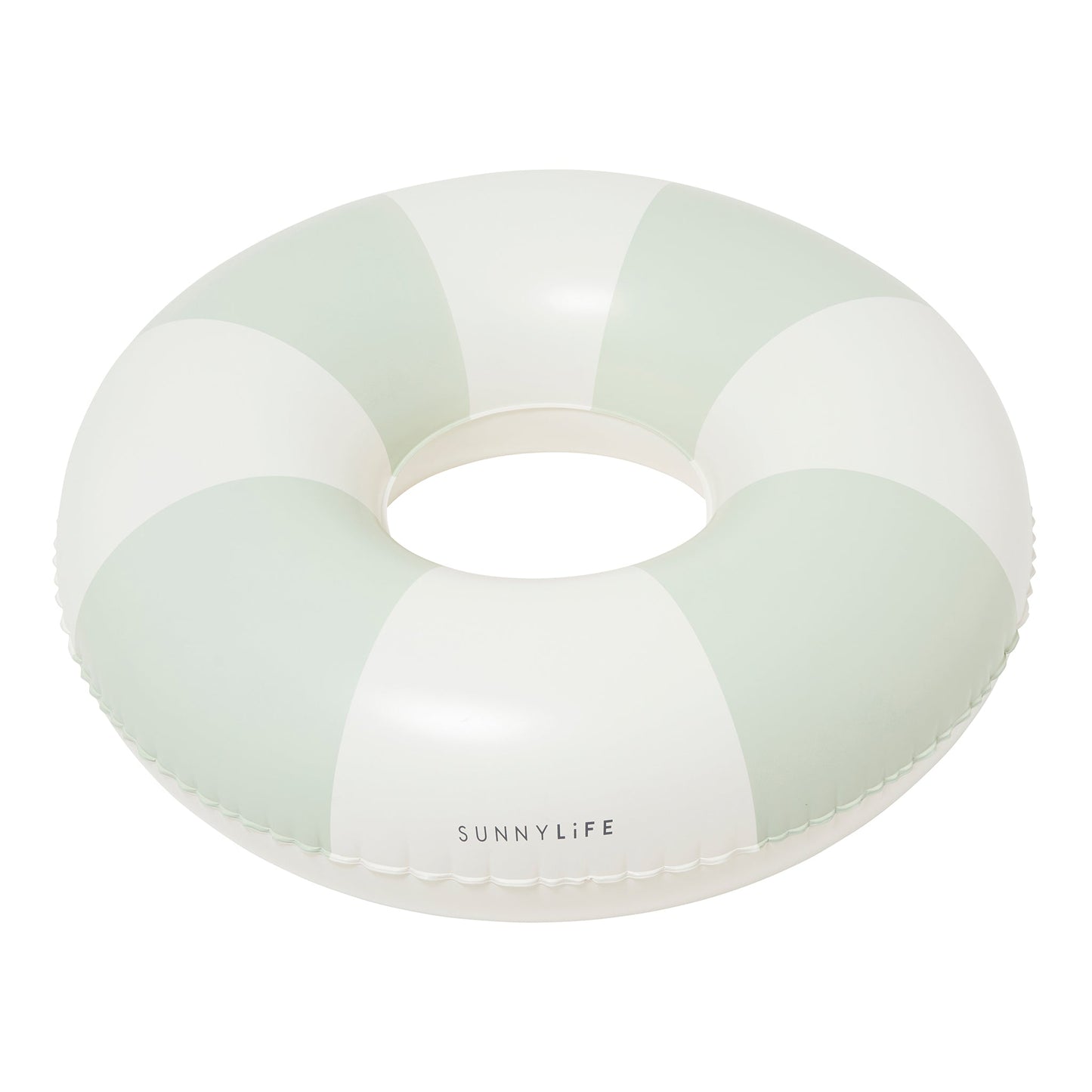 Tube Pool Ring - The Vacay Soft Olive Stripe