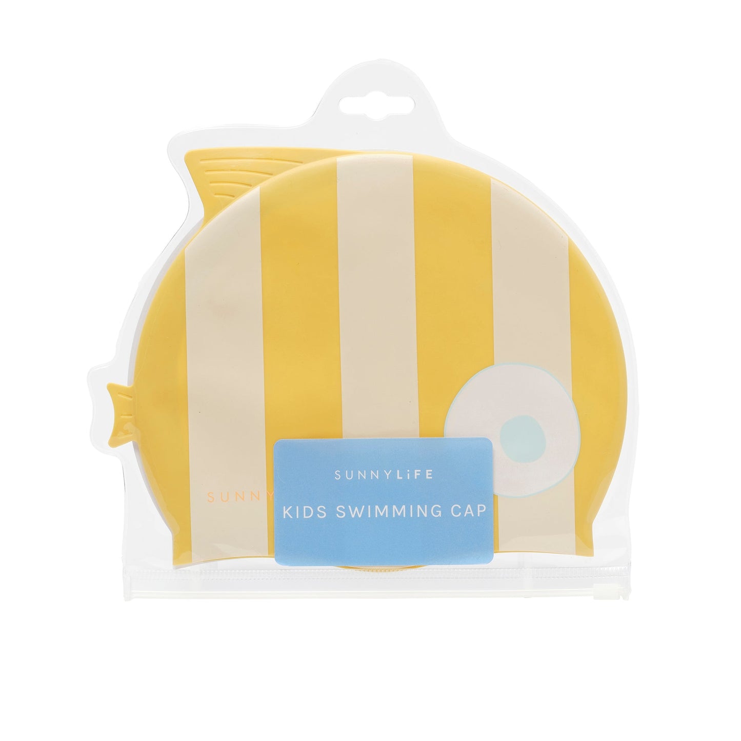 Swimming Cap - Finn the Fish Yellow
