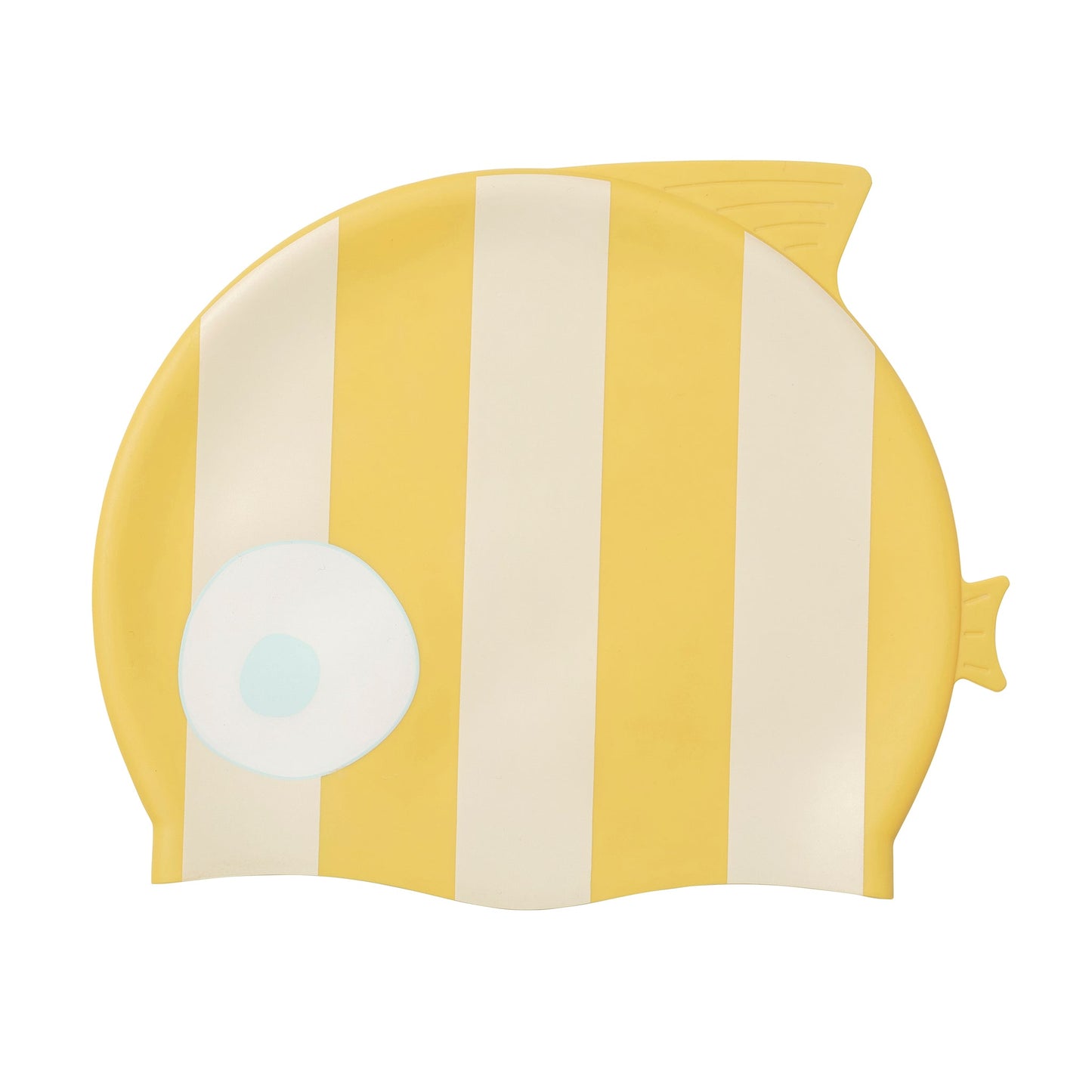 Swimming Cap - Finn the Fish Yellow