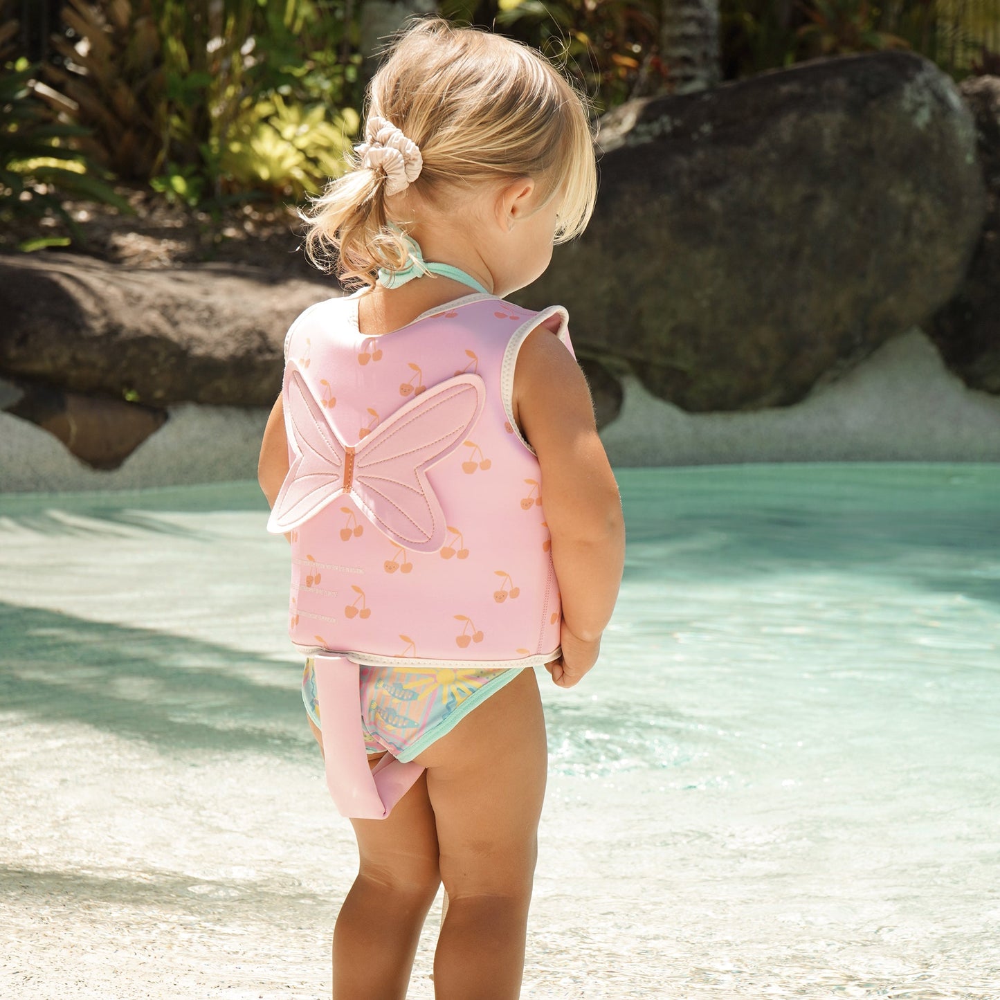 Kids Swim Vest 2-3 - Cotton Candy Pink