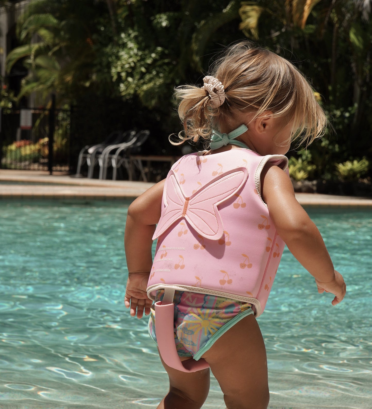 Kids Swim Vest 1-2 - Cotton Candy Pink