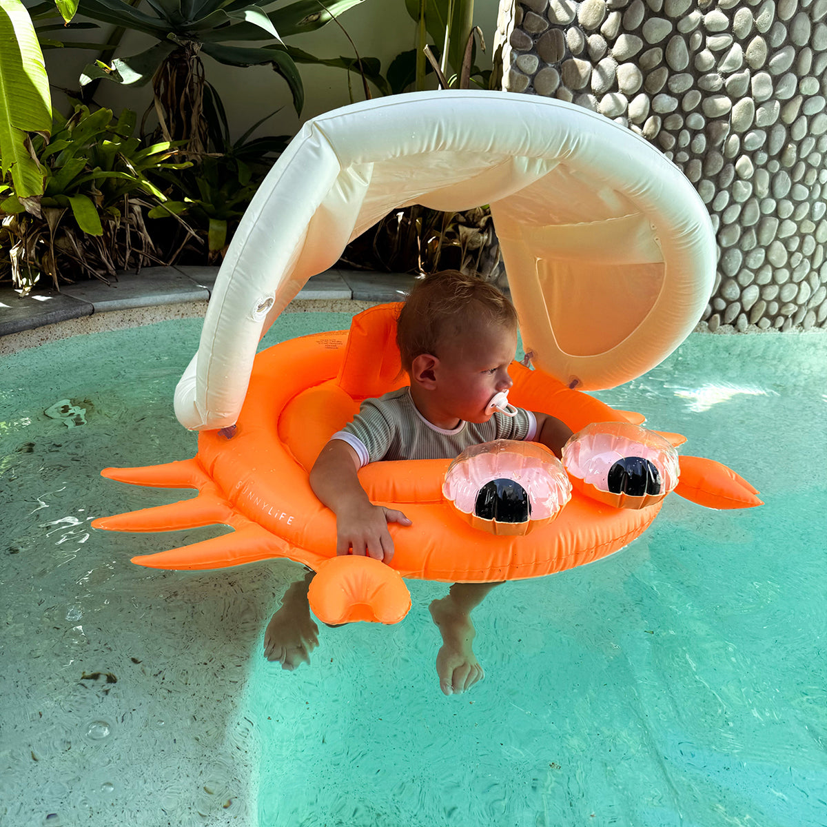 Baby Float - Sonny the Sea Creature Neon Orange