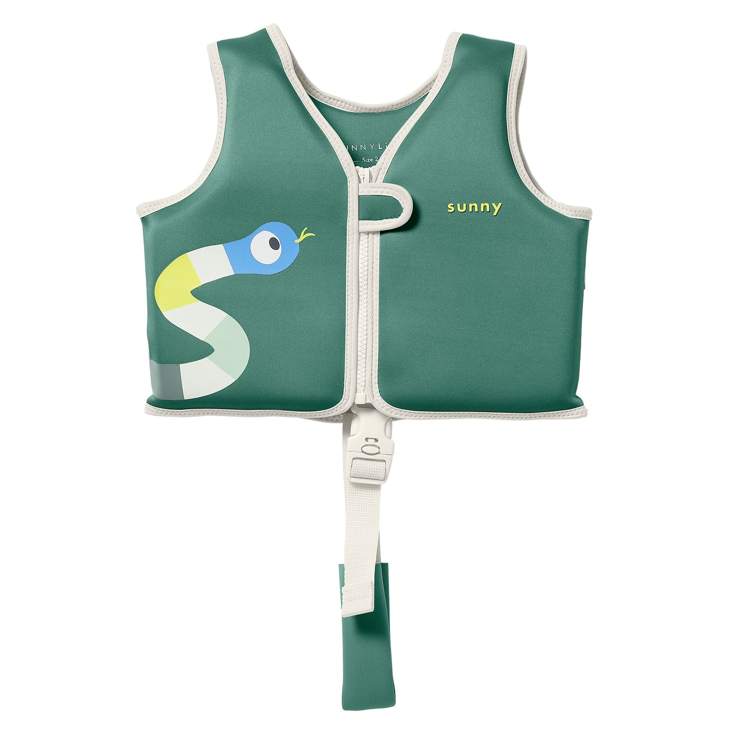 Kids Swim Vest 2-3 - Into the Jungle Green