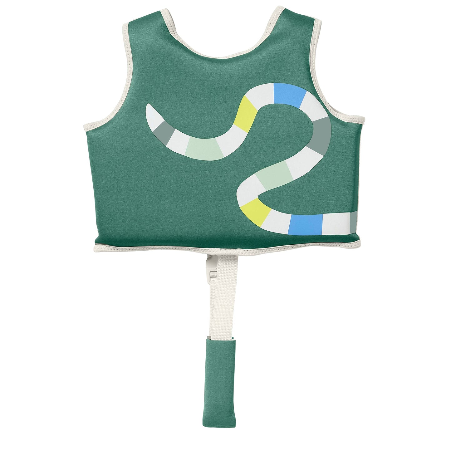 Kids Swim Vest 2-3 - Into the Jungle Green