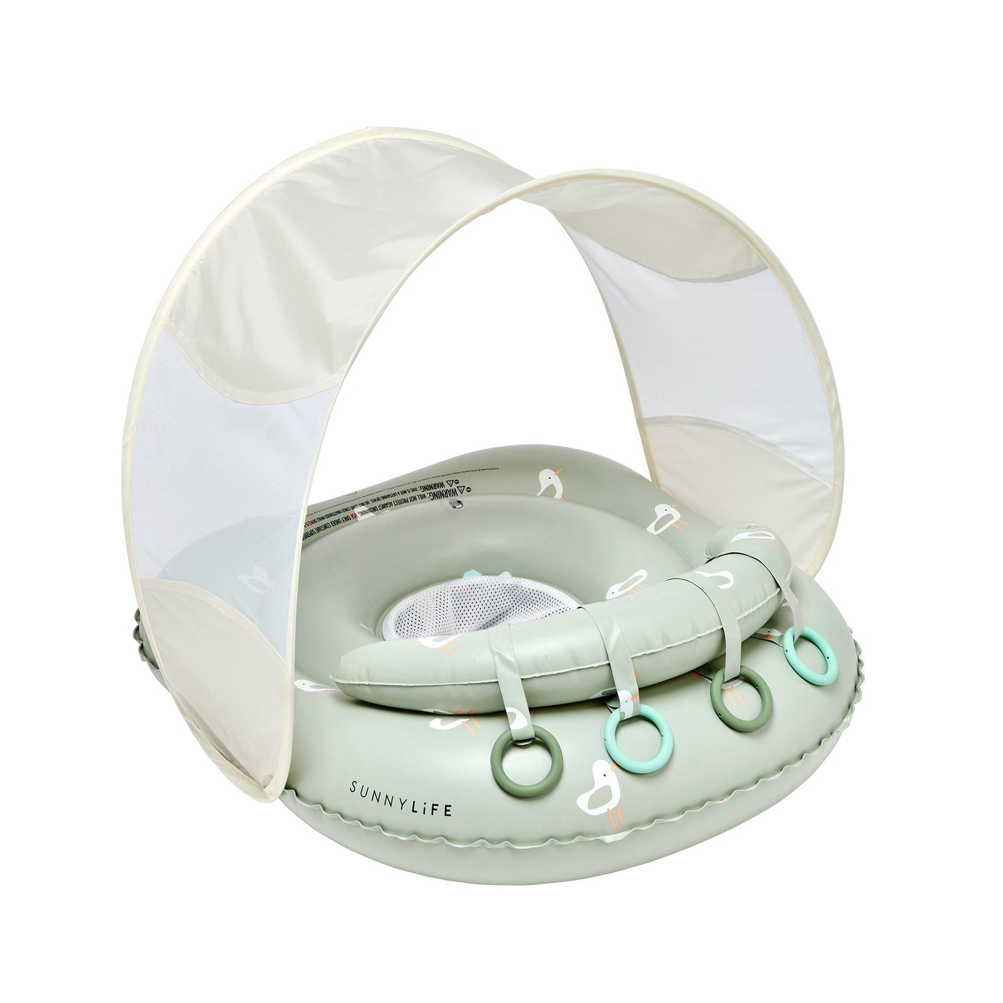 Interactive Baby Float - Sammy the Seagull Green