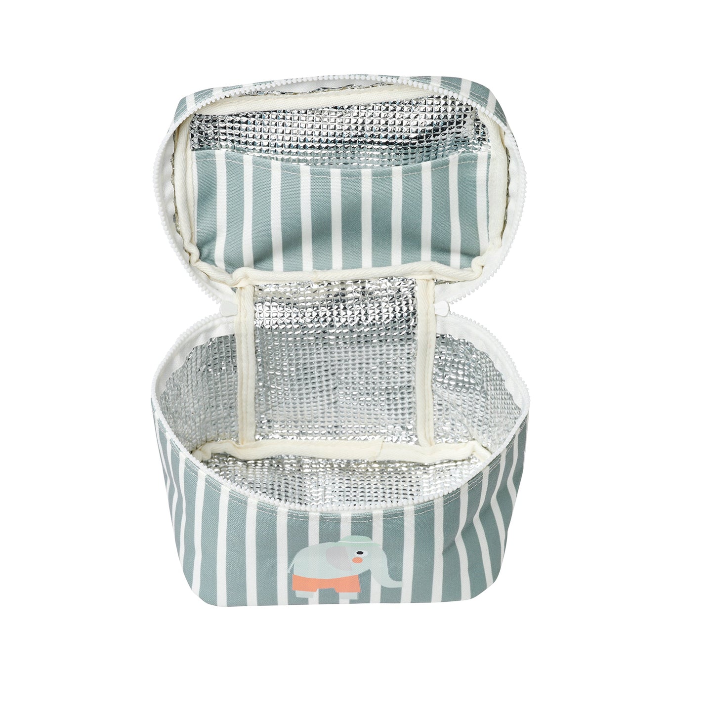 Kids Lunch Bag - Eli the Elephant Green