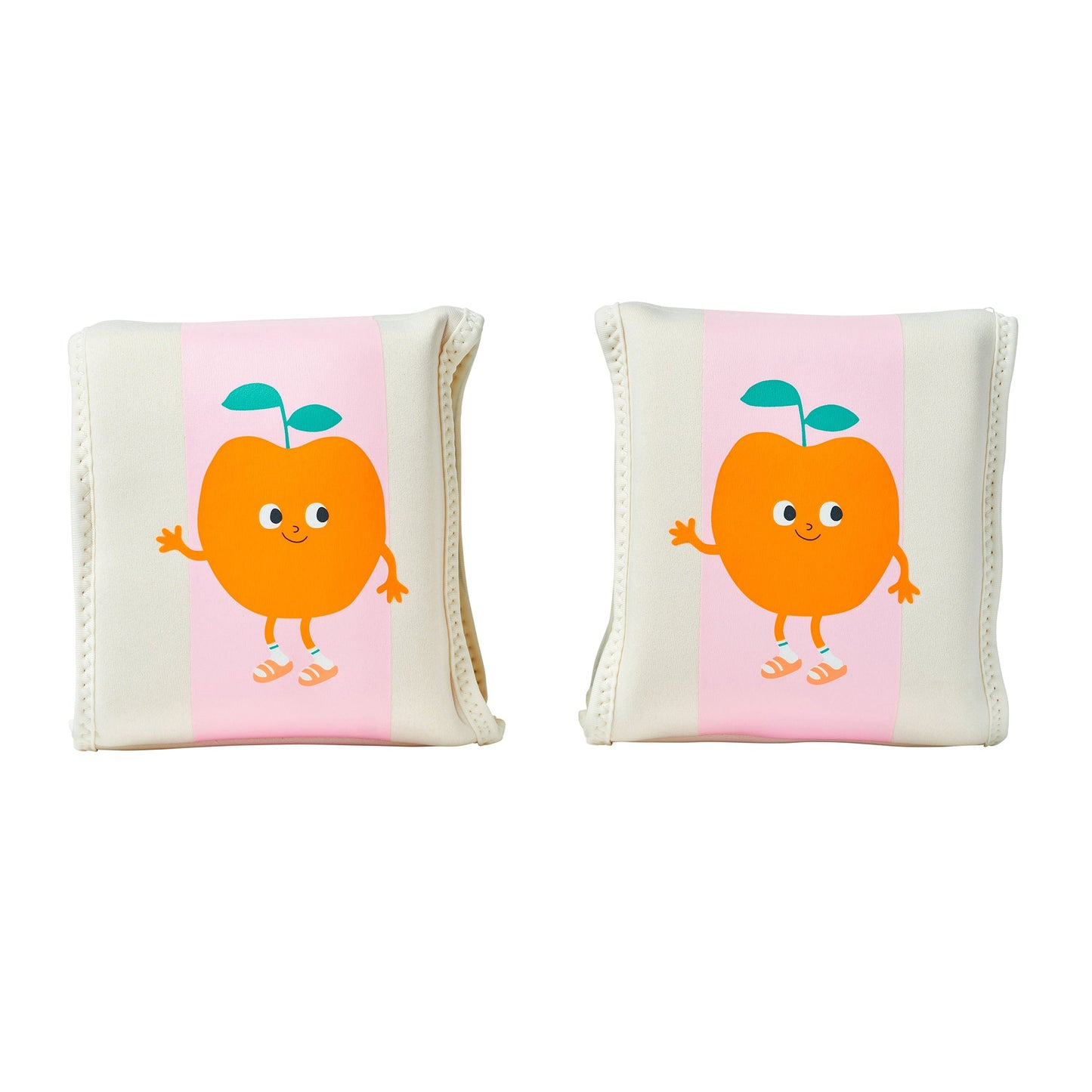 Kids Neoprene Arm Bands - Poppy the Peach