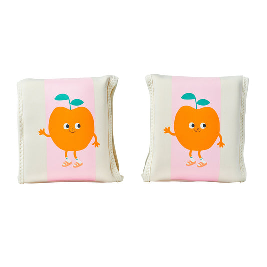 Kids Neoprene Arm Bands - Poppy the Peach