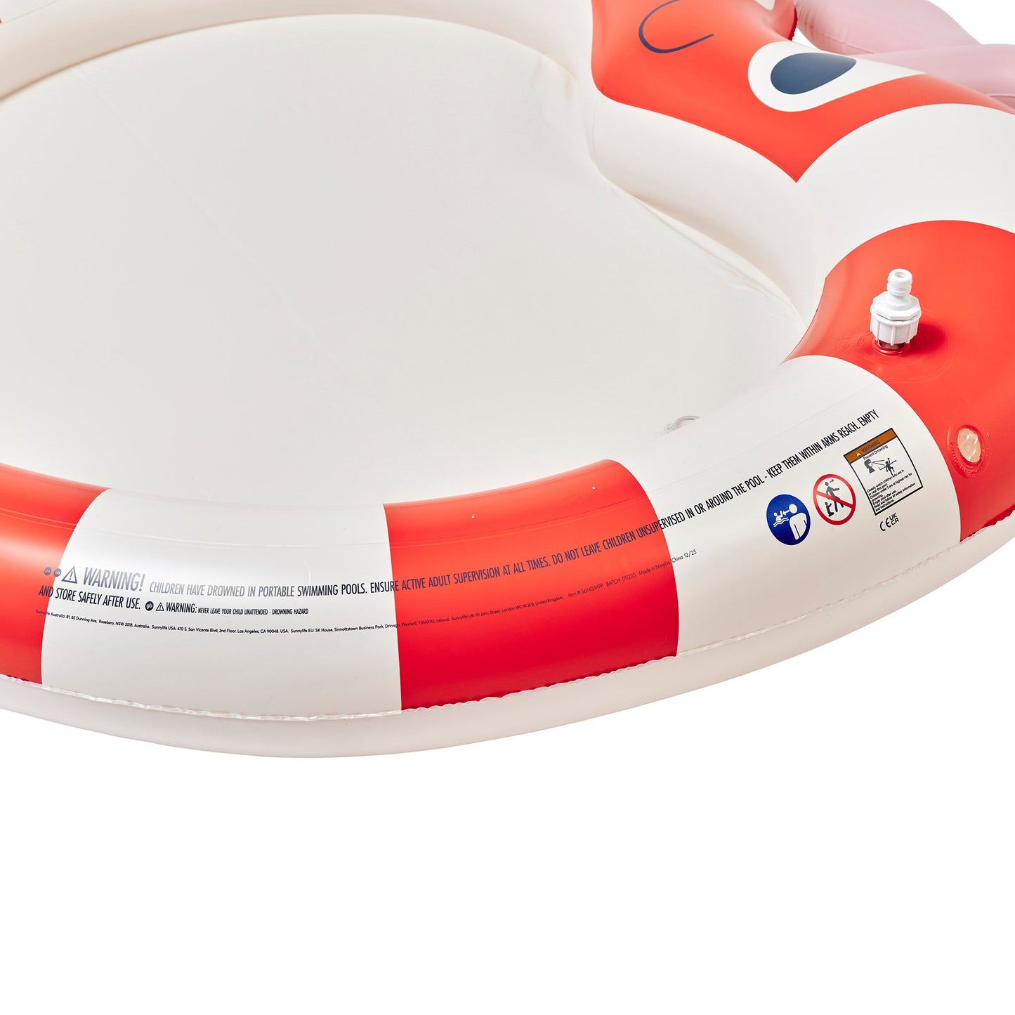 Kids Sprinkler Mat - Poppy the Peach