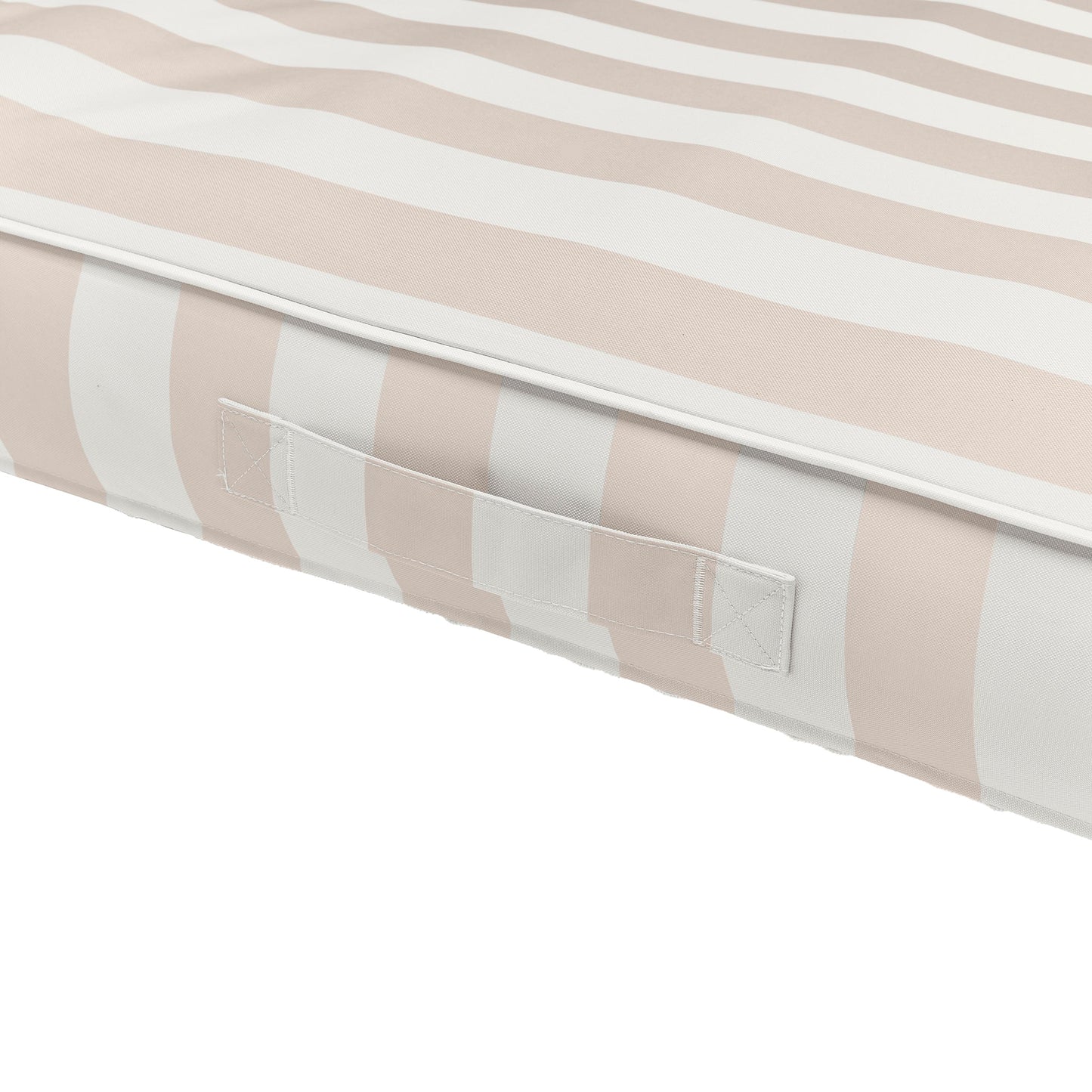 Luxe Double Lounger - Oyster Stripe