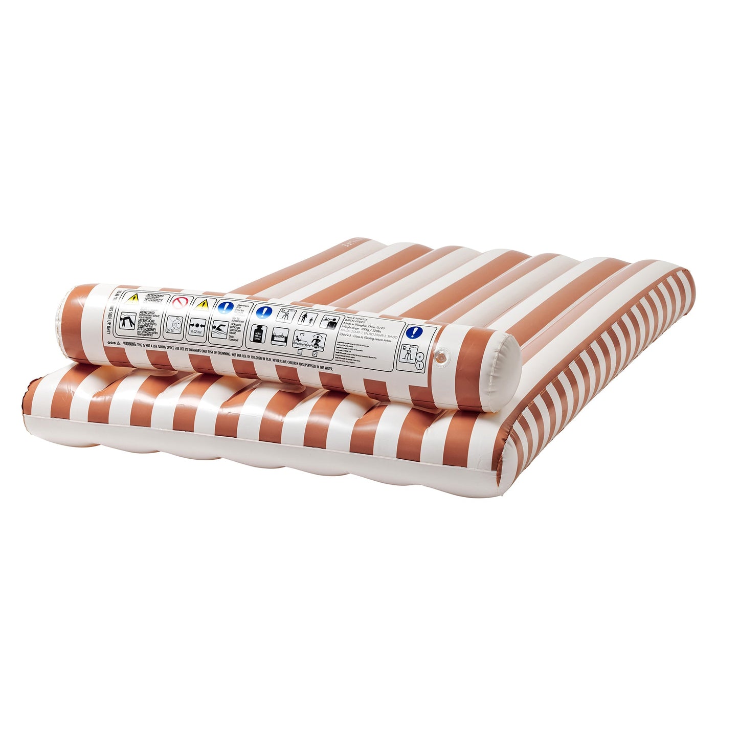 Luxe Lilo - Tierra Clay Stripe